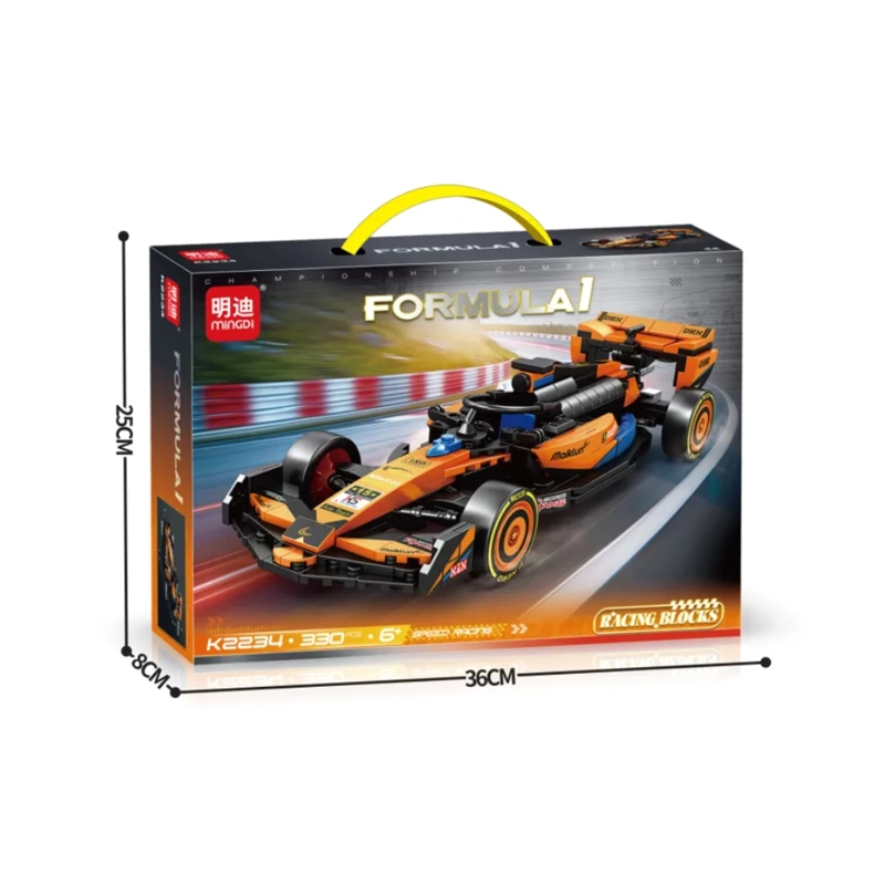AUTO DE CARRERAS PARA ARMAR 330 PIEZAS JUGUETE STEM - 6