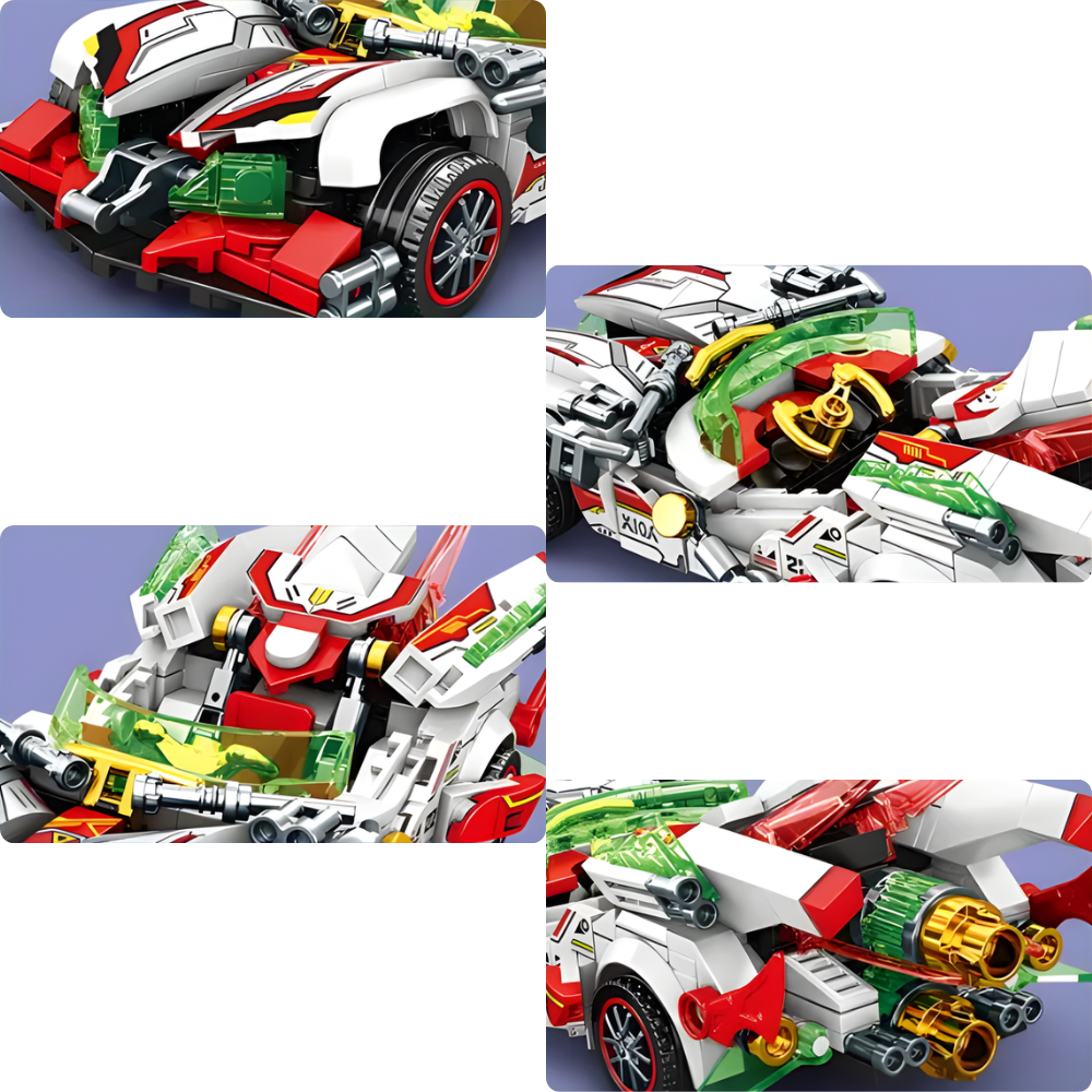 AUTO DEPORTIVO PARA ARMAR 301 PIEZAS JUGUETE DE CONSTRUCCION STEM - 3