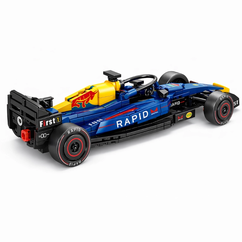 AUTO DE CARRERAS PARA ARMAR 312 PIEZAS FORMULA RACING JUGUETE STEM - 2