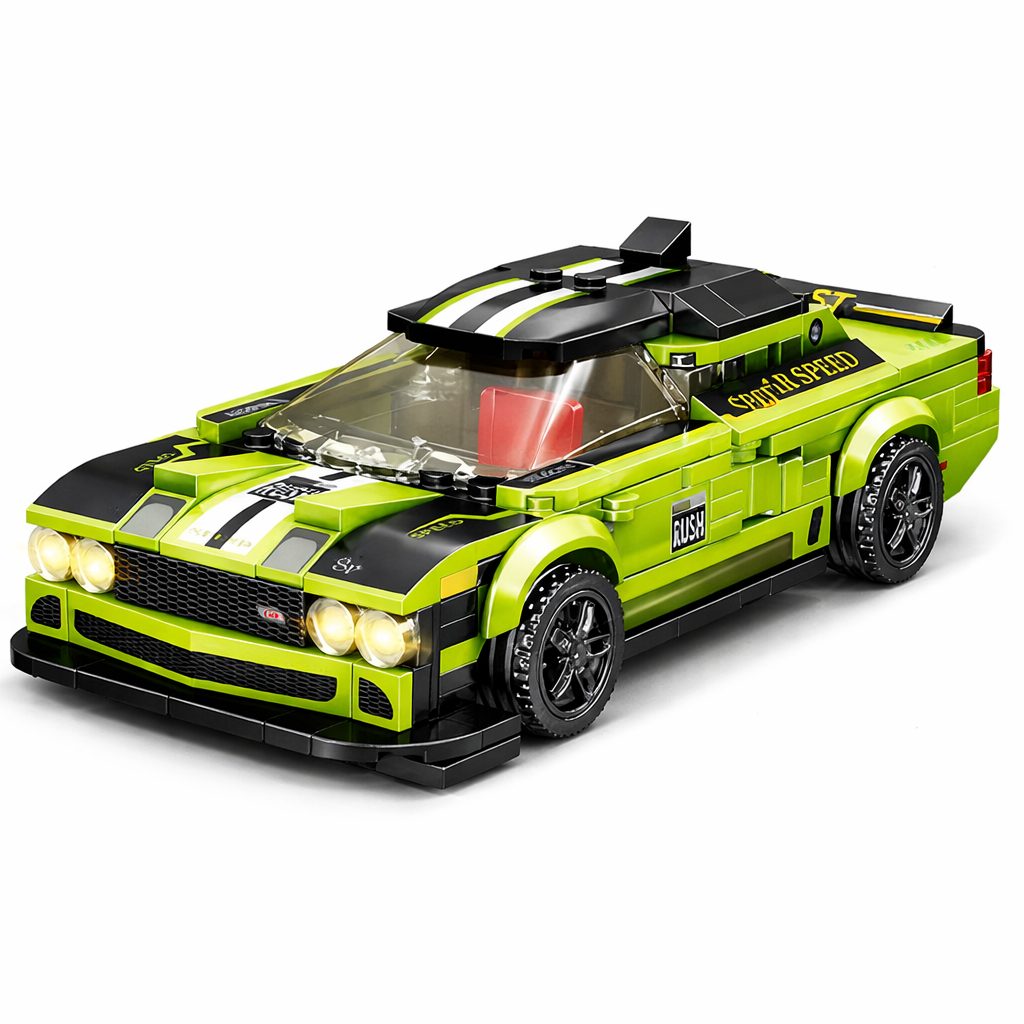 AUTO DEPORTIVO PARA ARMAR 320 PIEZAS JUGUETE DE CONSTRUCCION STEM - 1
