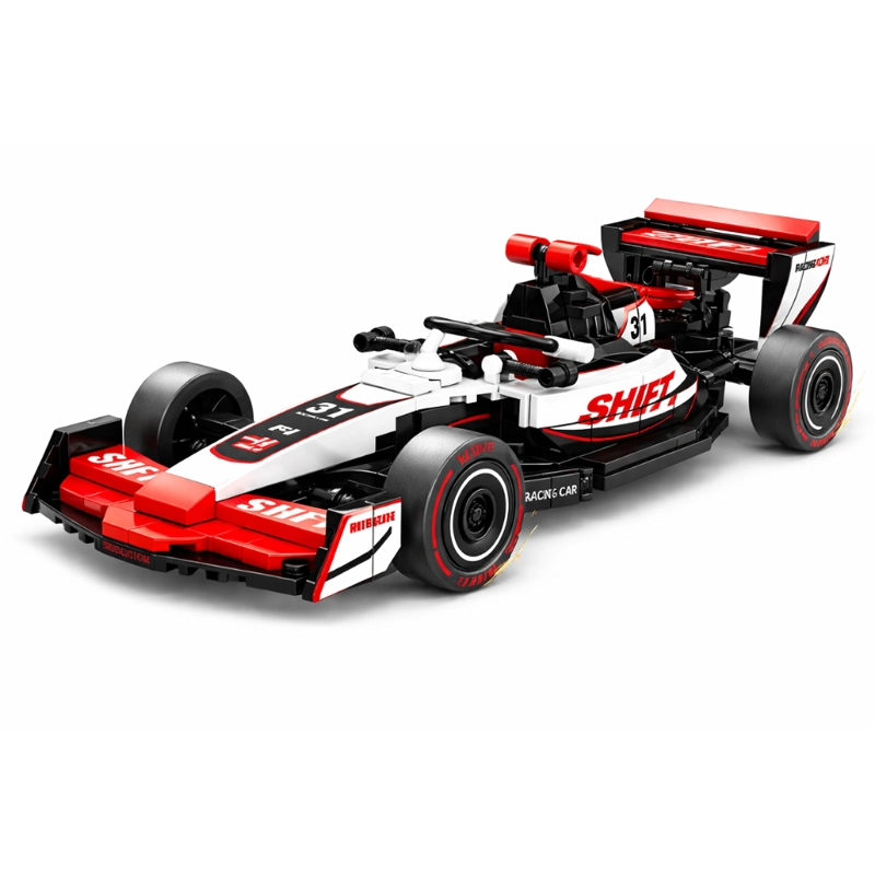 AUTO DE CARRERAS PARA ARMAR 323 PIEZAS FORMULA RACING JUGUETE STEM - 1