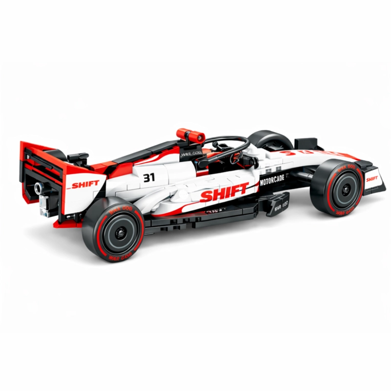 AUTO DE CARRERAS PARA ARMAR 323 PIEZAS FORMULA RACING JUGUETE STEM - 2