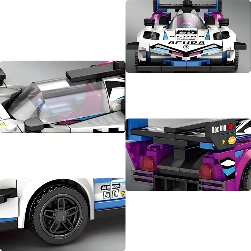 AUTO DEPORTIVO PARA ARMAR 276 PIEZAS JUGUETE DE CONSTRUCCION STEM - 3