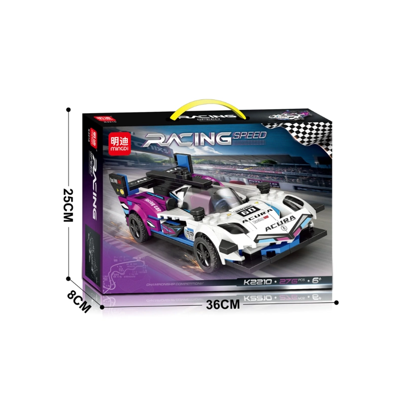 AUTO DEPORTIVO PARA ARMAR 276 PIEZAS JUGUETE DE CONSTRUCCION STEM - 6