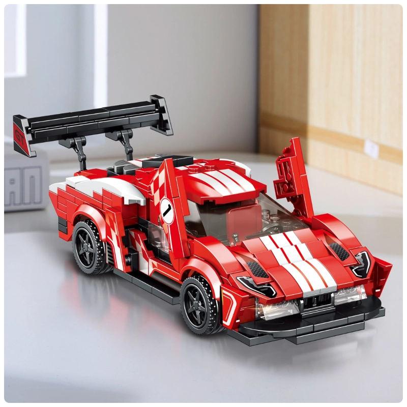 AUTO DEPORTIVO PARA ARMAR 307 PIEZAS JUGUETE DE CONSTRUCCION STEM - 2
