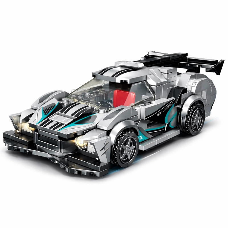 AUTO DEPORTIVO PARA ARMAR 314 PIEZAS JUGUETE DE CONSTRUCCION STEM - 1