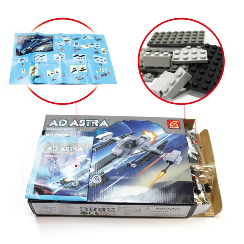 CAZA ALA-B (B-WING) DE CONSTRUCCION AD ASTRA – 184 PIEZAS - 3