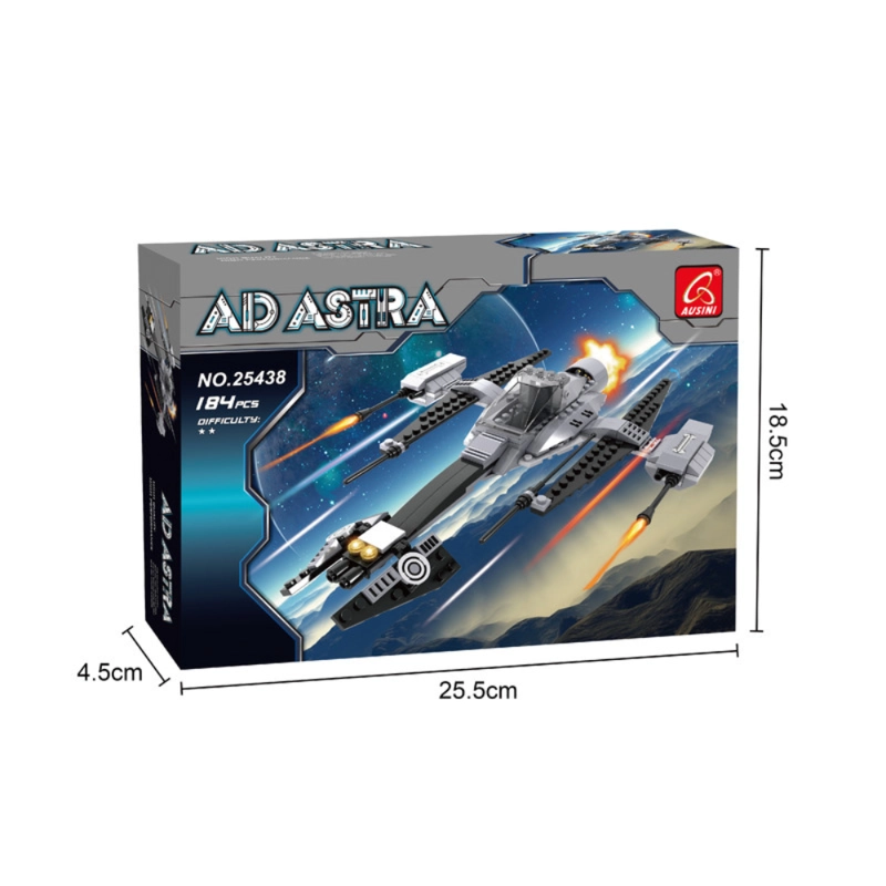 CAZA ALA-B (B-WING) DE CONSTRUCCION AD ASTRA – 184 PIEZAS - 5