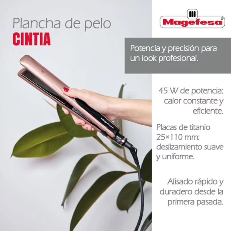 PLANCHA DE PELO MAGEFESA CINTIA MGF7542 - 6