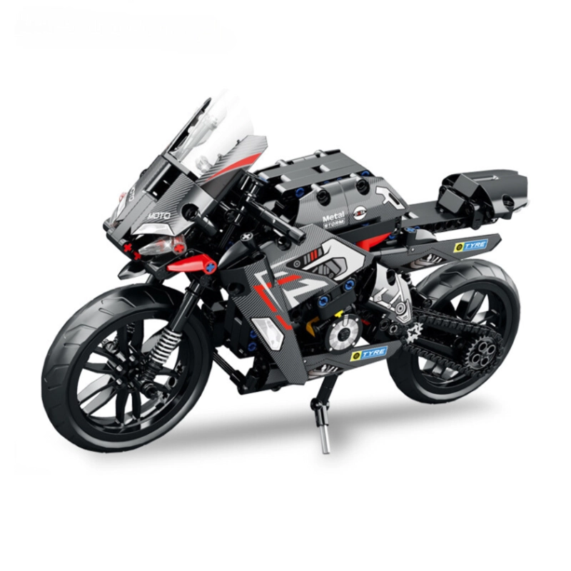 DUCATI BLACK MOTOCICLETA DE CONSTRUCCION - 486 PIEZAS - 1
