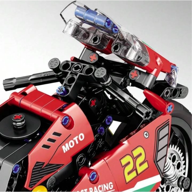 MOTOCICLETA DUCATI DE CONSTRUCCION – 470 PIEZAS - 2
