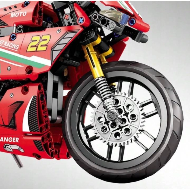 MOTOCICLETA DUCATI DE CONSTRUCCION – 470 PIEZAS - 4