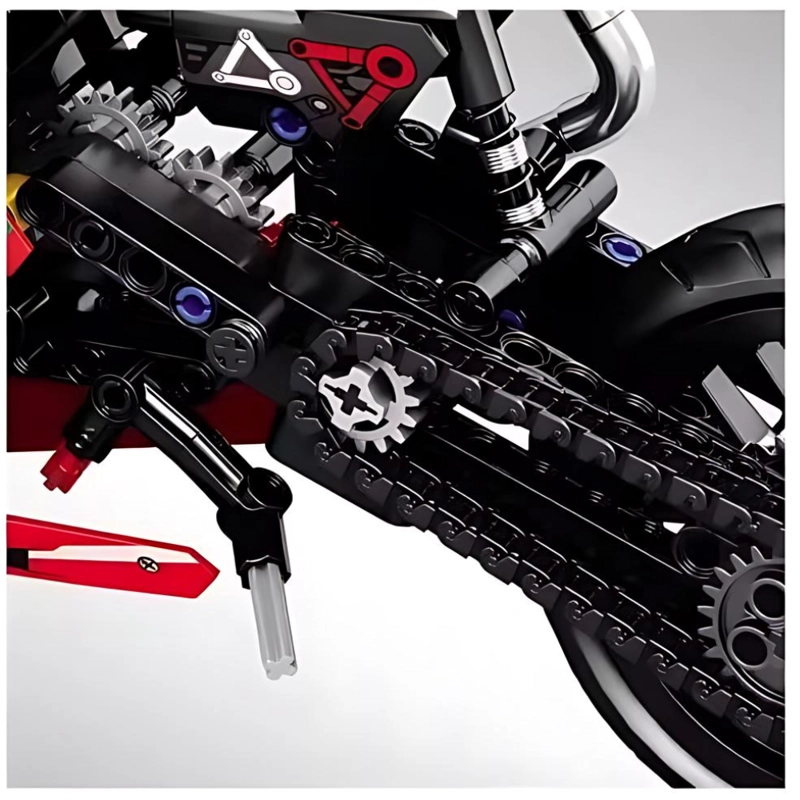 MOTOCICLETA DUCATI DE CONSTRUCCION – 470 PIEZAS - 5
