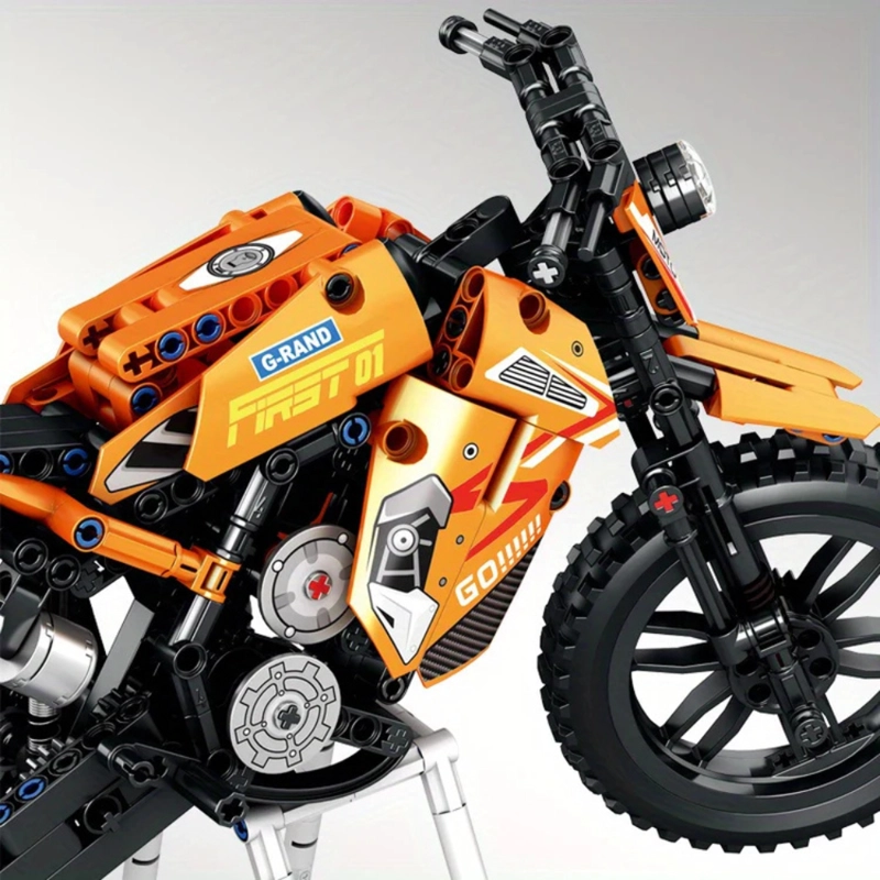 MOTOCROSS BLOQUES DE CONSTRUCCION – 506 PIEZAS - 2