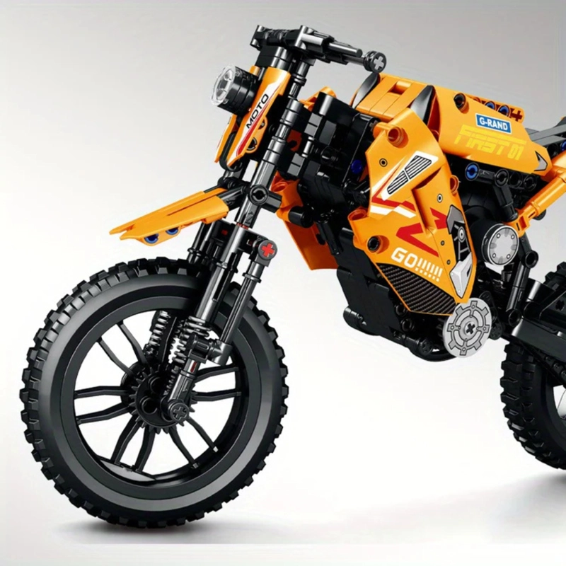 MOTOCROSS BLOQUES DE CONSTRUCCION – 506 PIEZAS - 4