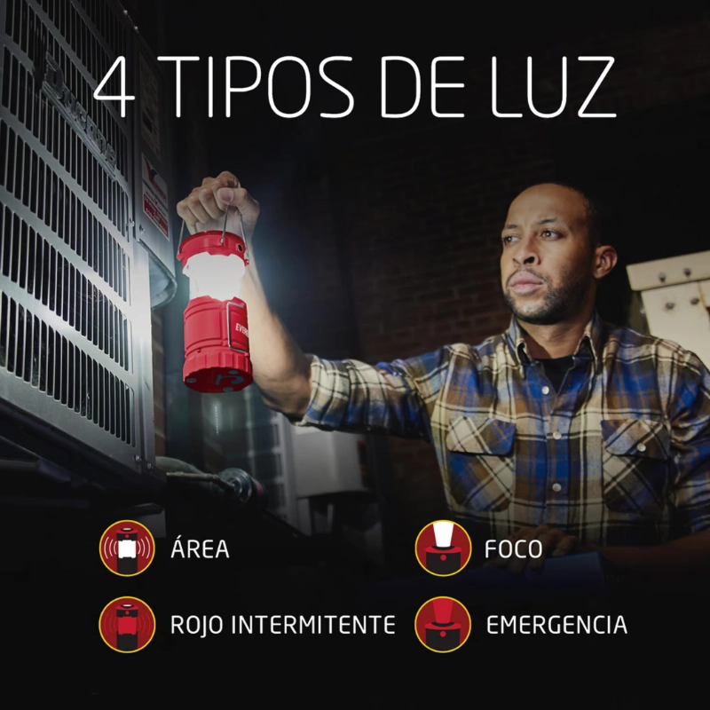 LINTERNA FOCO LED 2 EN 1 EVEREADY DIRECCIONAL COMPACTA - 7