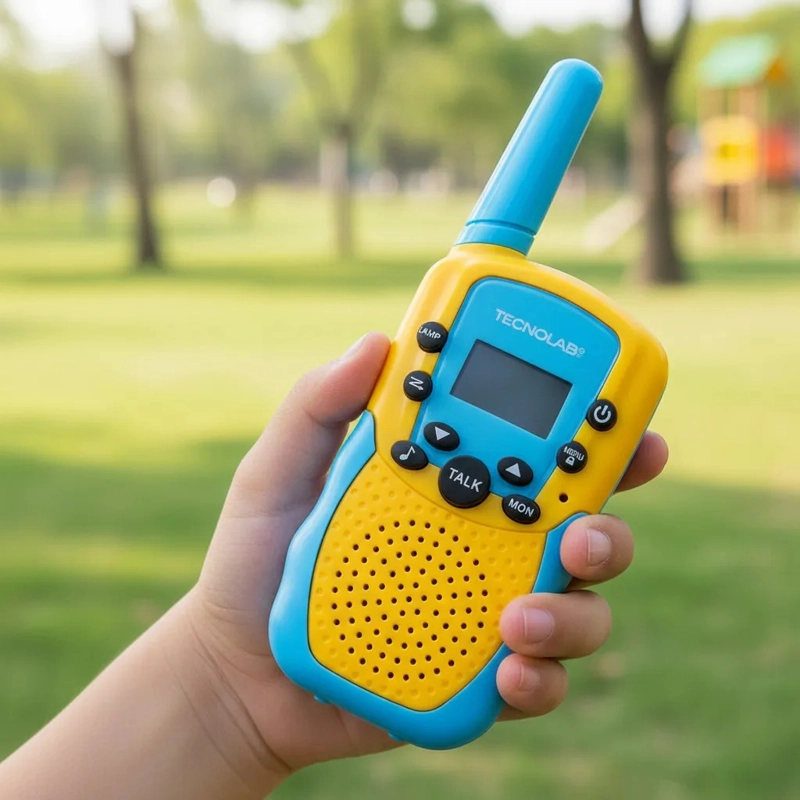 PACK 2 WALKIE TALKIE INFANTIL 22 CANALES CON LINTERNA - 2