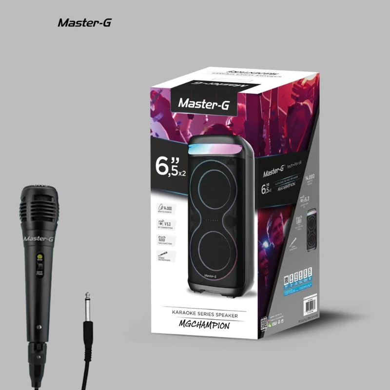 PARLANTES MASTER-G MGCHAMPION SONIDO POTENTE PARA TU MUSICA - 7