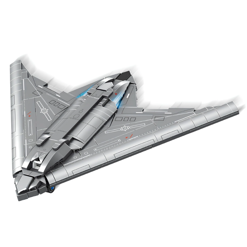 AVION DE COMBATE STEALTH K3134 BLOQUES DE CONSTRUCCION - 1