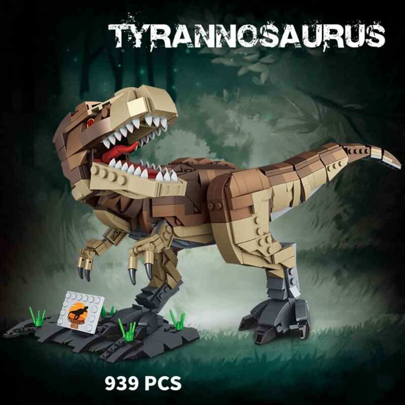 DINOSAURIO TYRANNOSAURUS BLOQUES DE CONSTRUCCION 939 PIEZAS - 2