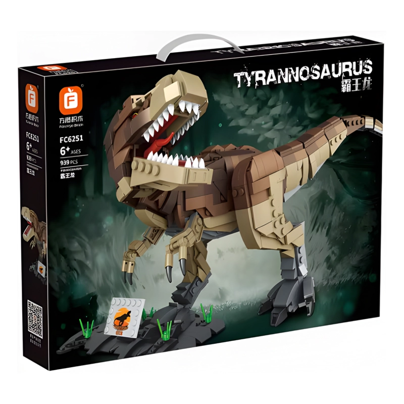 DINOSAURIO TYRANNOSAURUS BLOQUES DE CONSTRUCCION 939 PIEZAS - 7