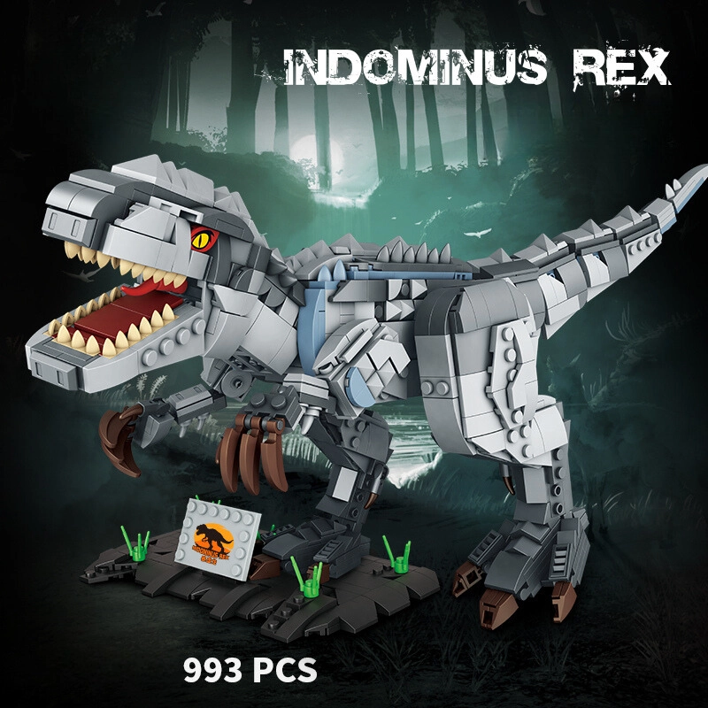 DINOSAURIO INDOMINUS REX BLOQUES DE CONSTRUCCION 993 PCS - 2