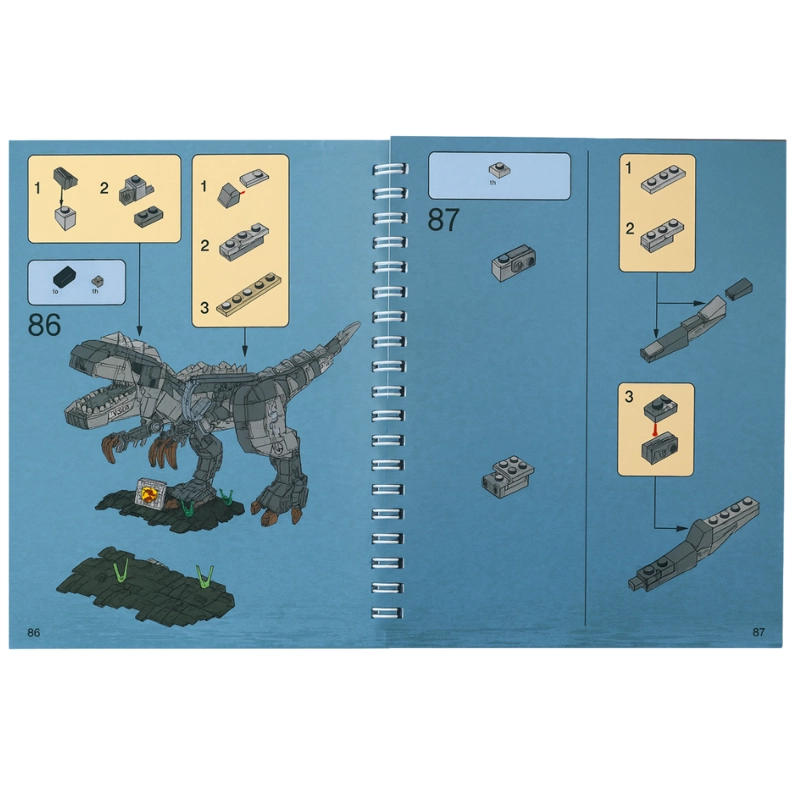 DINOSAURIO INDOMINUS REX BLOQUES DE CONSTRUCCION 993 PCS - 4