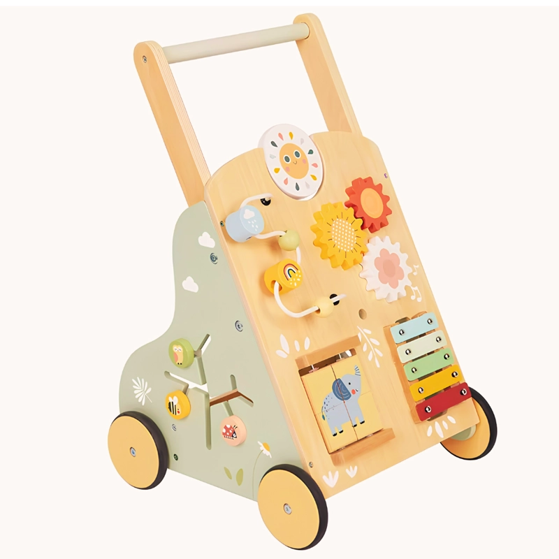CAMINADOR ANDADOR DE MADERA TOOKY TOY BABY WALKER MONTESSORI 18M+ - 2
