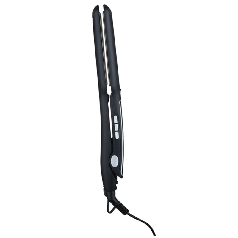 PLANCHA ALISADORA DE CABELLO AIWA AW-TP5538 PLACAS DE TITANIO DIGITAL - 3