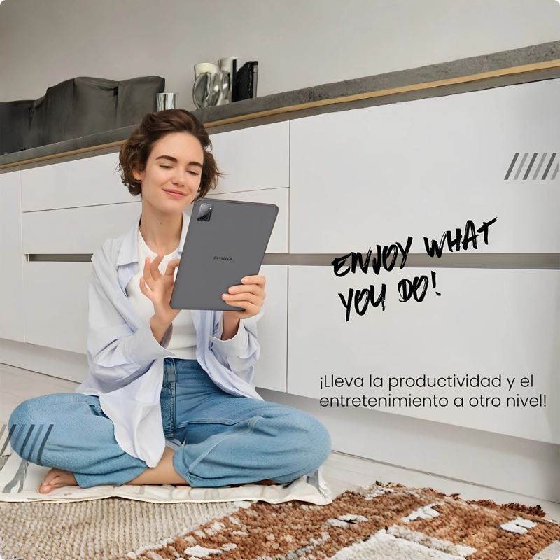 TABLET AIWA 10' AWTH1001 4GB RAM 64GB ANDROID 14 4G LTE - 4