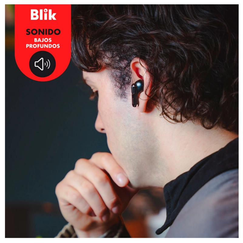 AUDIFONOS BLUETOOTH BLIK AIR950 CANCELACION DE RUIDO 40 HRS - 7