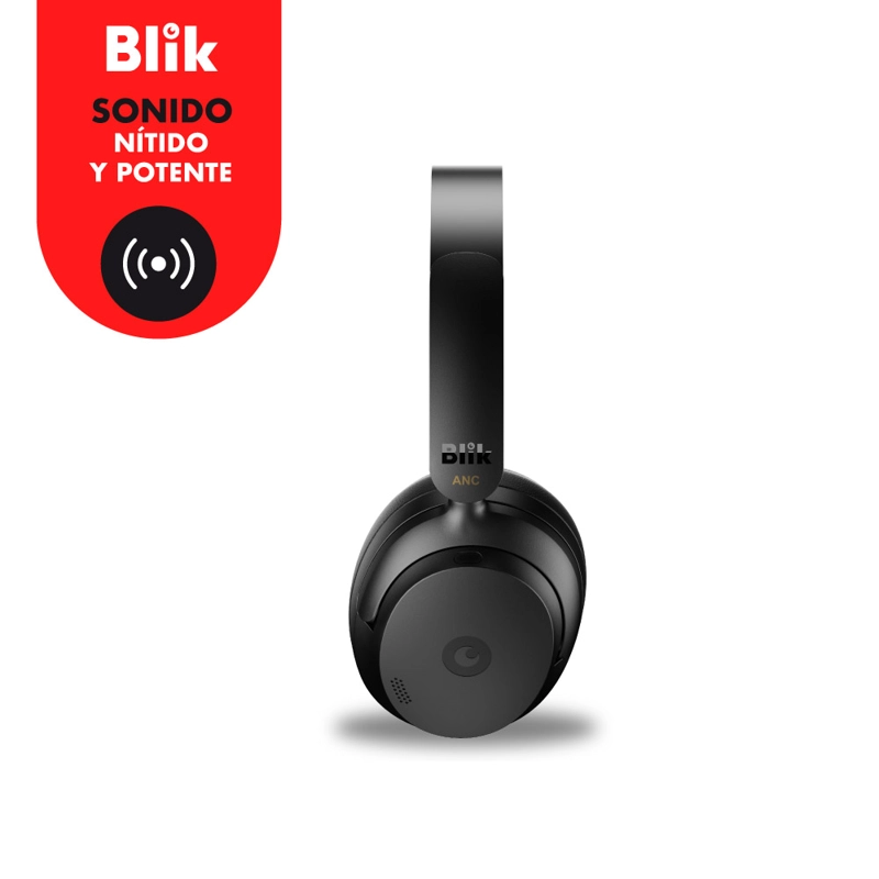 AUDIFONOS BLUETOOTH BLIK AURA950 CANCELACION DE RUIDO 72H - 2