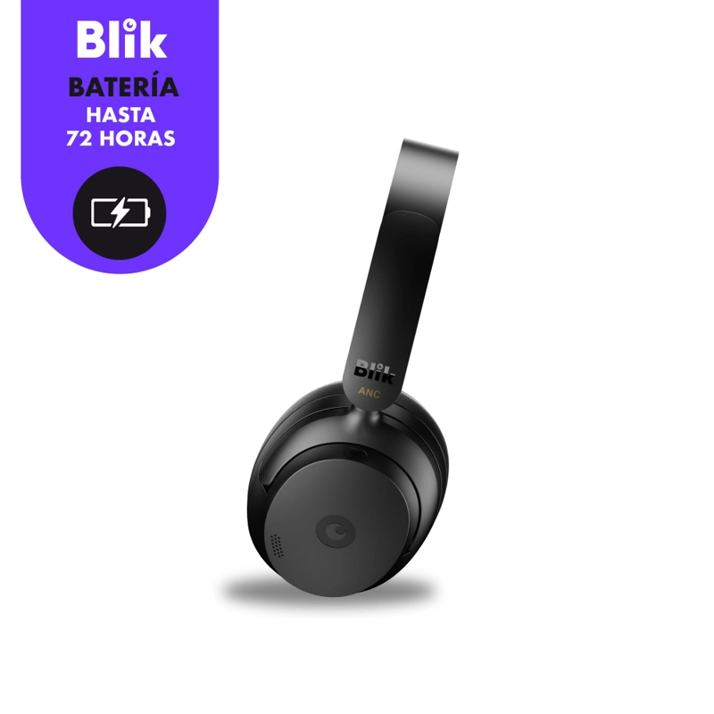 AUDIFONOS BLUETOOTH BLIK AURA950 CANCELACION DE RUIDO 72H - 5