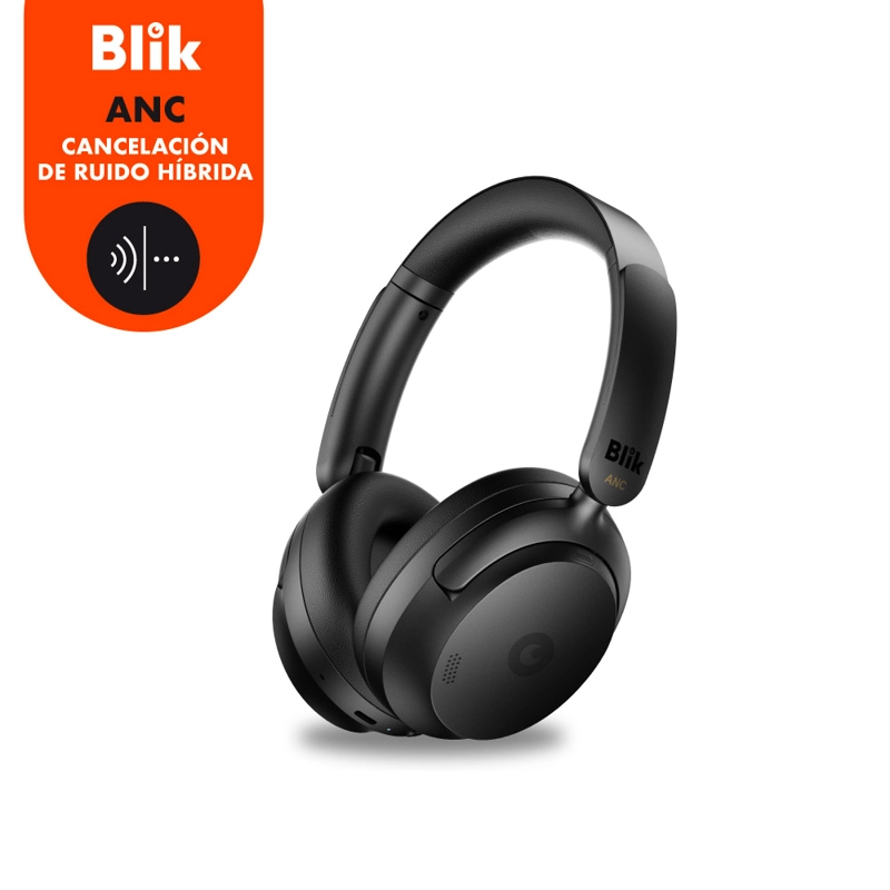 AUDIFONOS BLUETOOTH BLIK AURA950 CANCELACION DE RUIDO 72H - 6