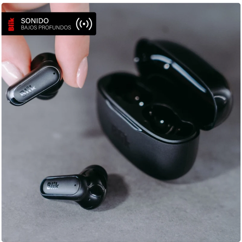 AUDIFONOS BLUETOOTH INALAMBRICOS BLIK AIR500 TWS 30H IPX4 - 2