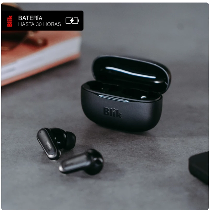 AUDIFONOS BLUETOOTH INALAMBRICOS BLIK AIR500 TWS 30H IPX4 - 4