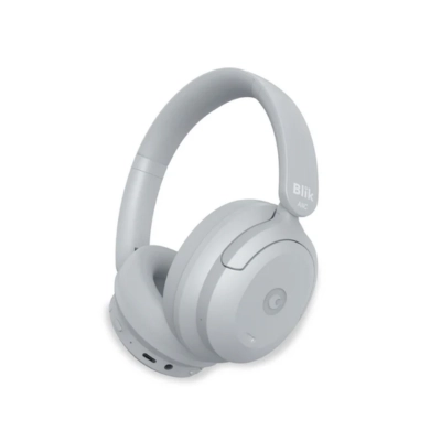 AUDIFONOS BLUETOOTH BLIK SOUL900 CANCELACION DE RUIDO 60H GRIS - 1