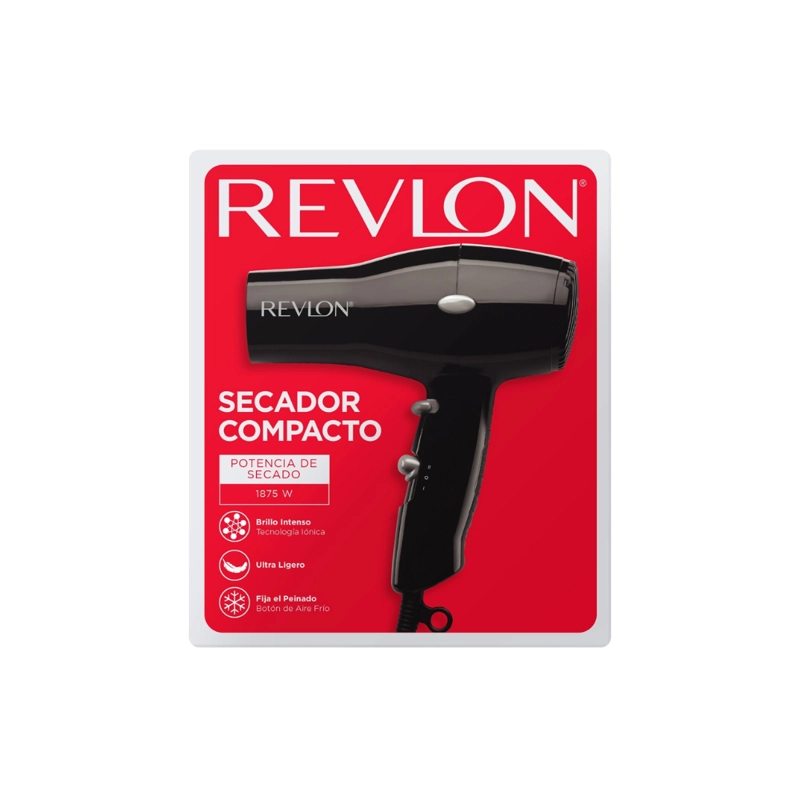 SECADOR REVLON COMPACTO IONICO 1850W - 6