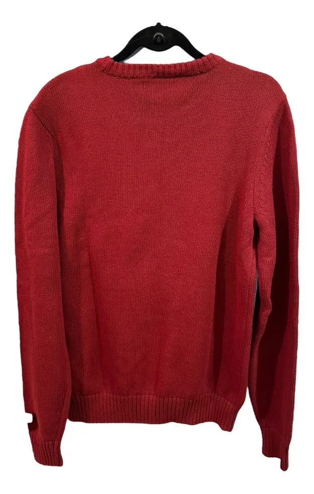 CHALECO DE HOMBRE MARCA GUESS COLOR ROJO OSCURO - 2