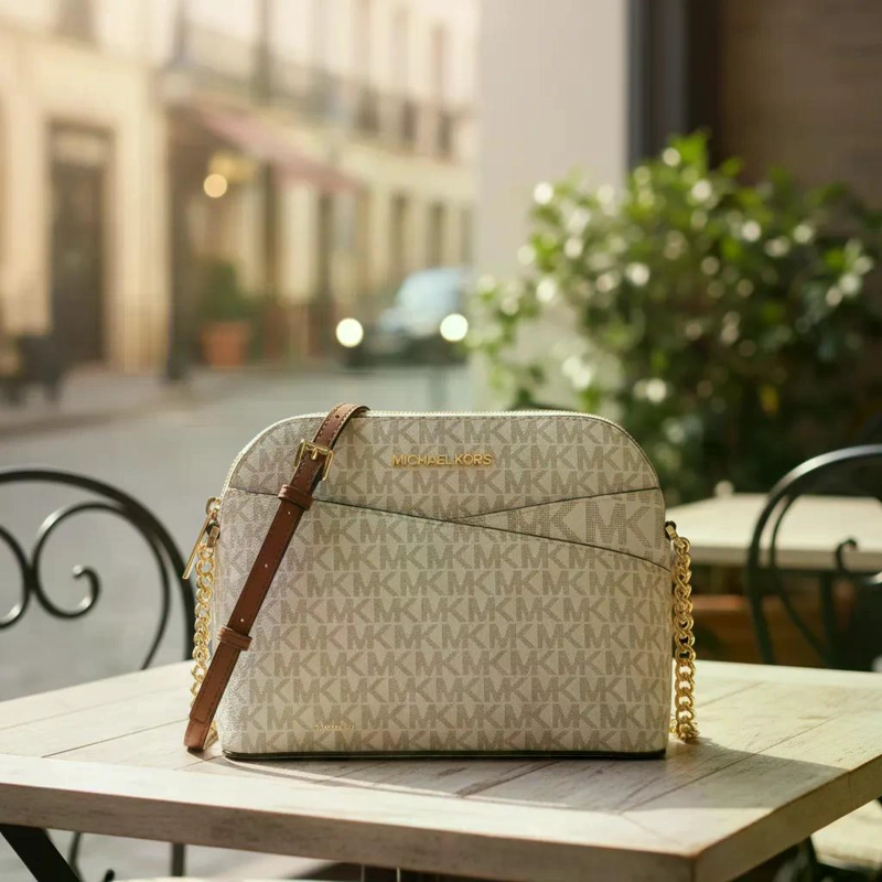 CARTERA CROSSBODY MICHAEL KORS JET SET TRAVEL DOME ORIGINAL - 6