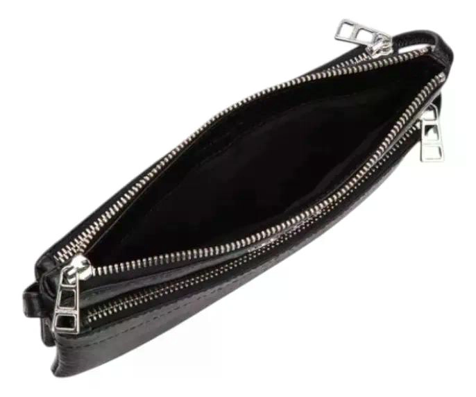 CROSSBODY ZADIG & VOLTAIRE NEGRO LISA PLATEADO - 3