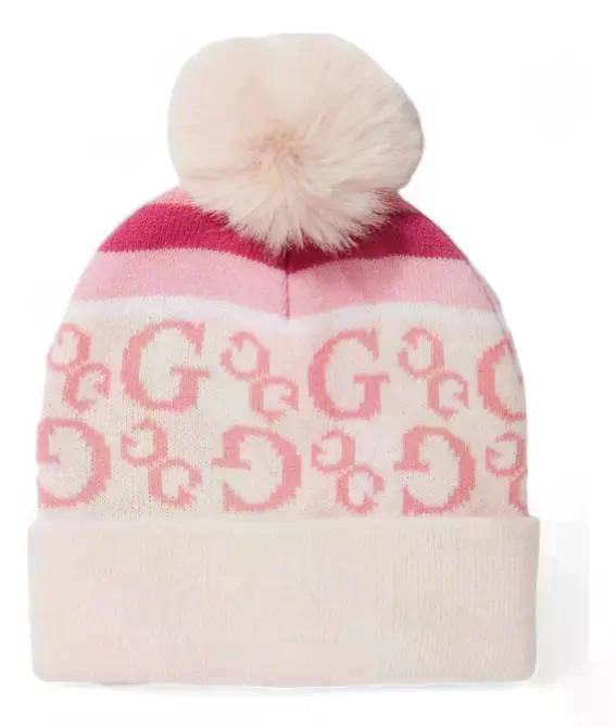 GORRO DE LANA GUESS PARA MUJER ROSA ESTANDAR - 1