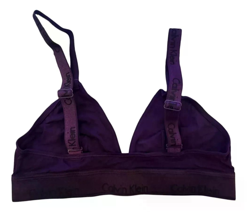 BRALETTE CALVIN KLEIN VIOLETA LISO M - 2