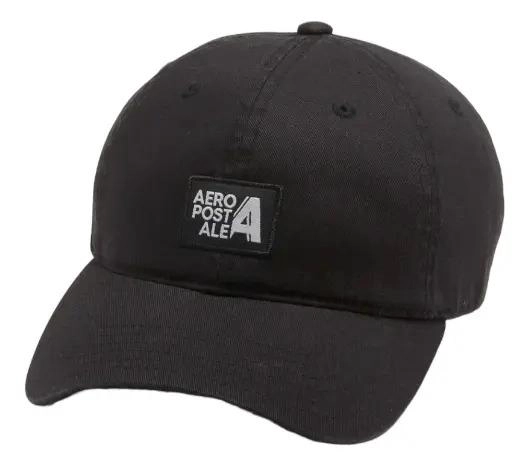 GORRO JOCKEY AEROPOSTALE MODELO 7603 PARA ADULTOS NEGRO ESTANDAR - 1
