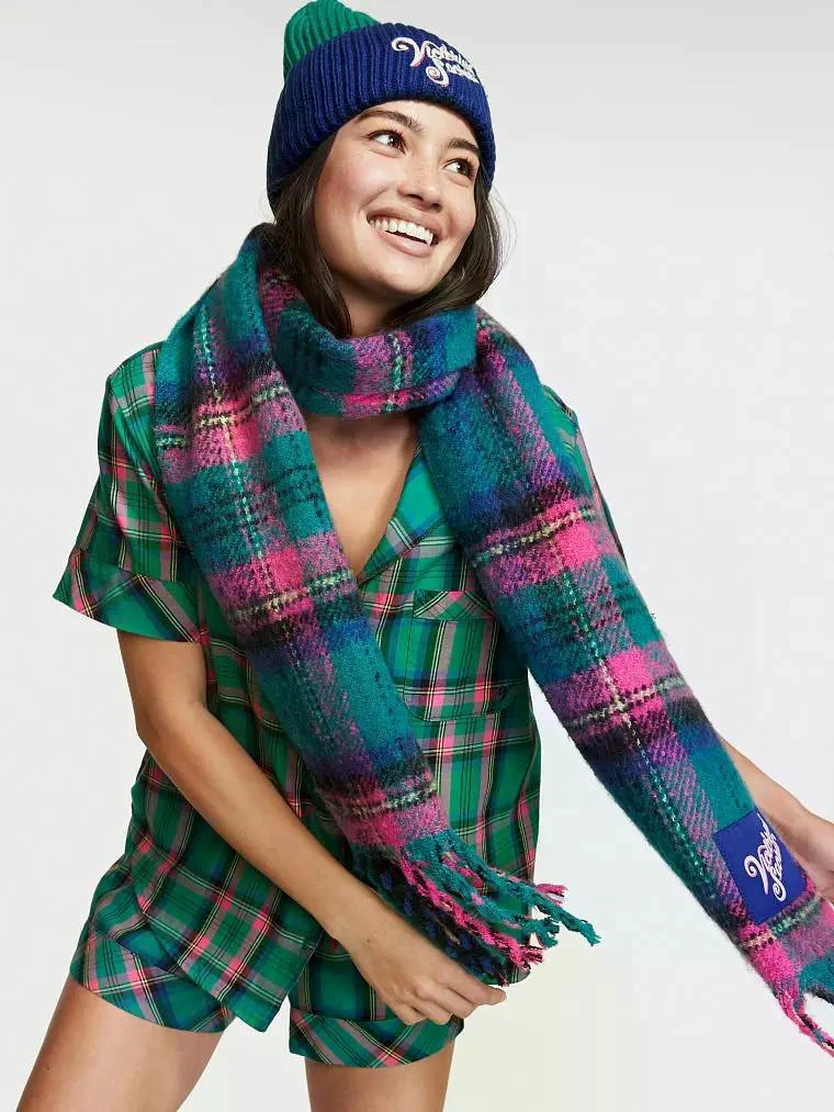 GORRO BICOLOR VICTORIA'S SECRET MUJER VERDE ESTANDAR - 2
