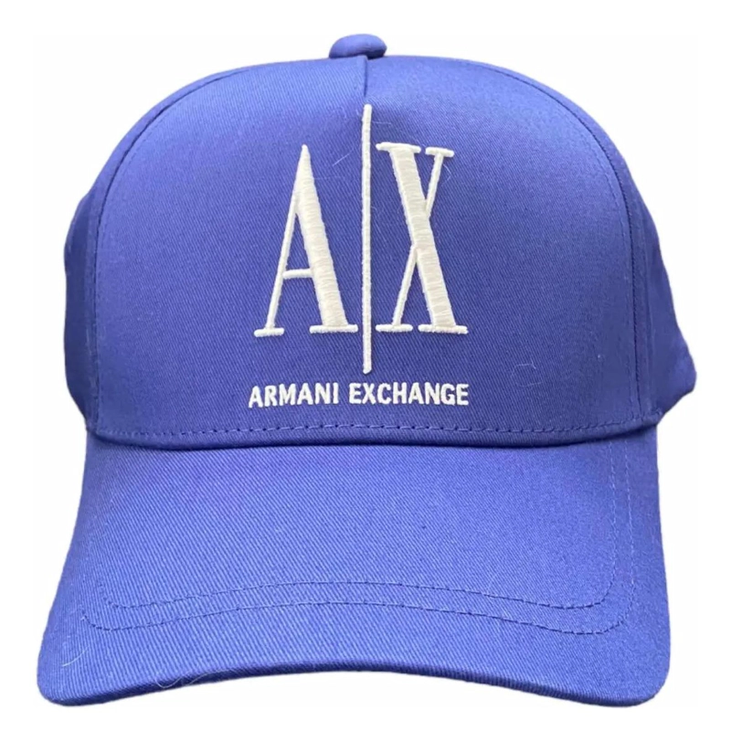 GORRO JOCKEY ARMANI EXCHANGE AZUL ESTANDAR - 2