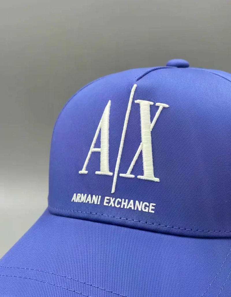 GORRO JOCKEY ARMANI EXCHANGE AZUL ESTANDAR - 4