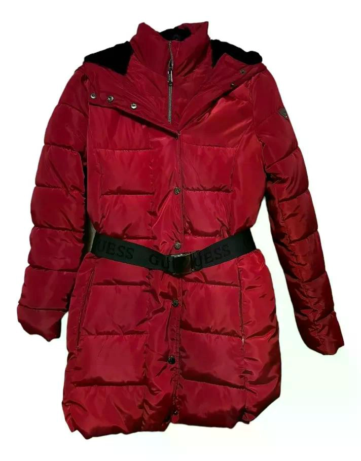 PARKA DE MUJER GUESS ROJO S LISA - 3
