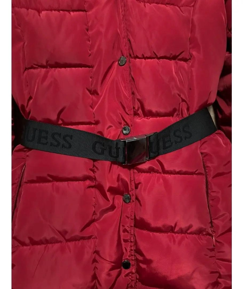 PARKA DE MUJER GUESS ROJO S LISA - 5