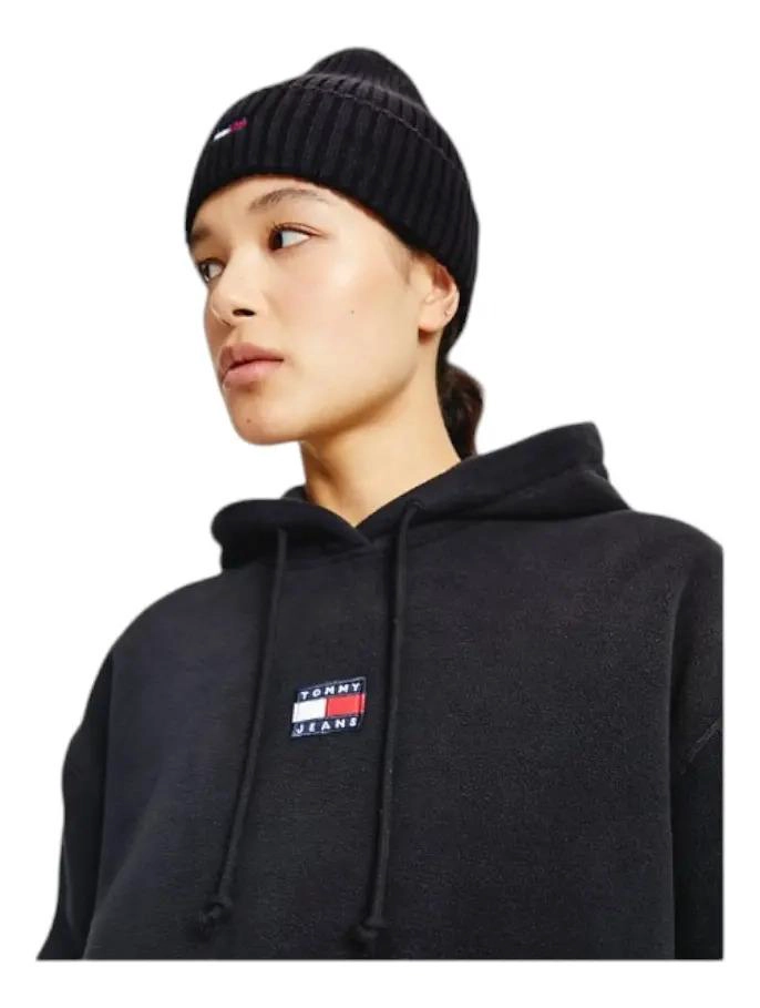 POLAR DE MUJER TOMMY HILFIGER XS NEGRO LISA - 3